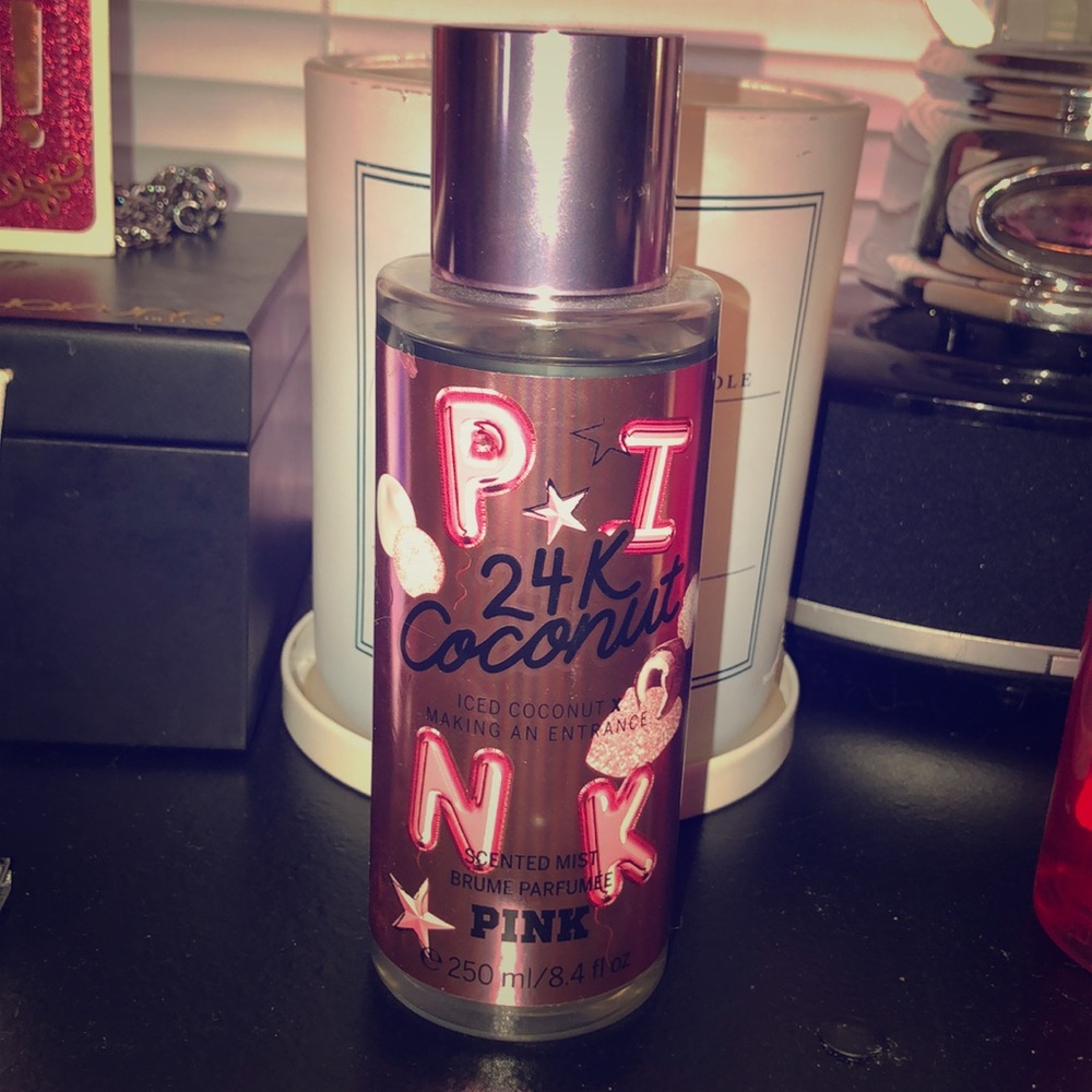Brand new pink 24k coconut
